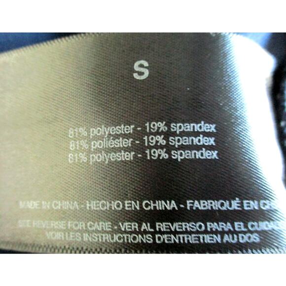 Gloria Vanderbilt Women's Dark Blue Mid Rise Taper Leggings Size Small - Picture 8 of 9